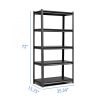 72"H storage shelf