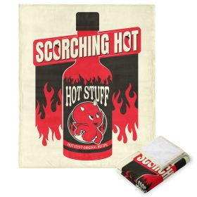 Universal Hot Stuff Scorching Hot Cloud Throw 50x60 Inches