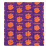 Clemson Tigers Full Rotary Bed In a Bag Set