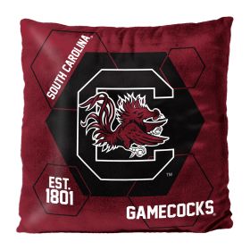 South Carolina OFFICIAL NHL "Connector" Double Sided Velvet Pillow; 16" x 16"