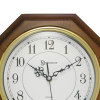 Timekeeper Essex 18.75" Modern Pendulum Wall Clock (Faux Wood)