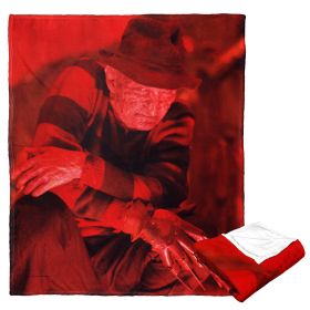 A Nightmare on Elm Street Silk Touch Throw Blanket, 50" x 60", Hellish Glow